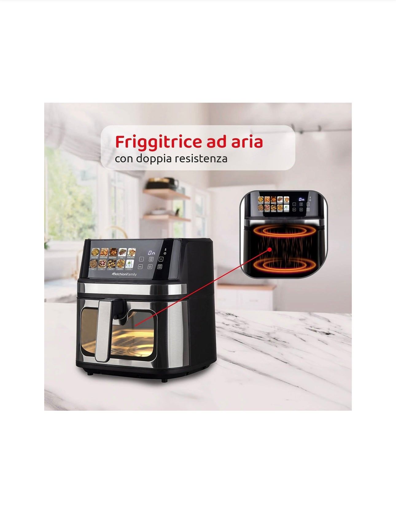 Friggitrice ad aria Gaia Plus