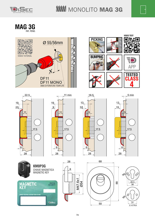 Defender Magnetico DISEC MAG 3G