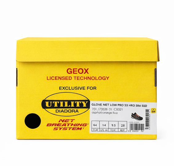 Scarpe Antinfortunistiche Diadora Utility Glove Net Low Pro S3 HRO SRA ESD