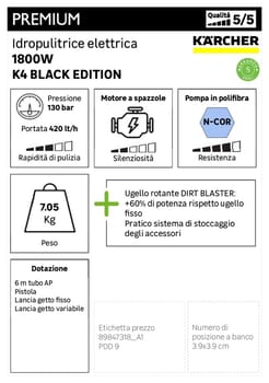 Idropulitrice Kärcher K4