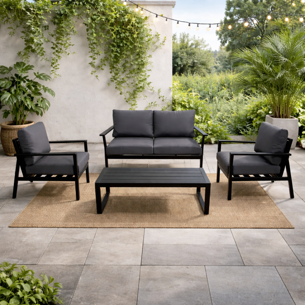 Salotto Manhattan alluminio