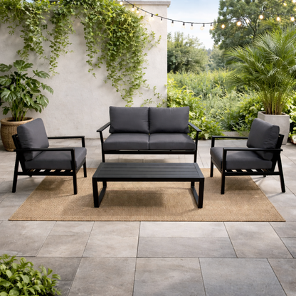 Salotto Manhattan alluminio