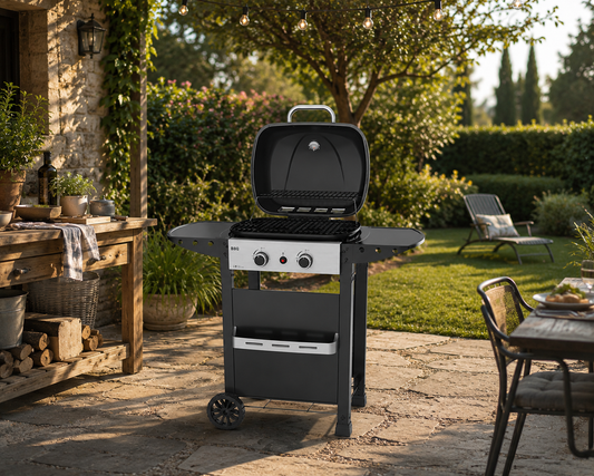 BARBECUE A GAS 2 FUOCHI SIMPLY HOT