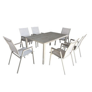 Set tavolo -6 sedie Stell Wood