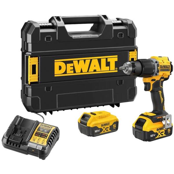 Kit Trapano Avvitatore con Percussione DeWalt DCD799P2T con Cassetta Accessoriata DT70762